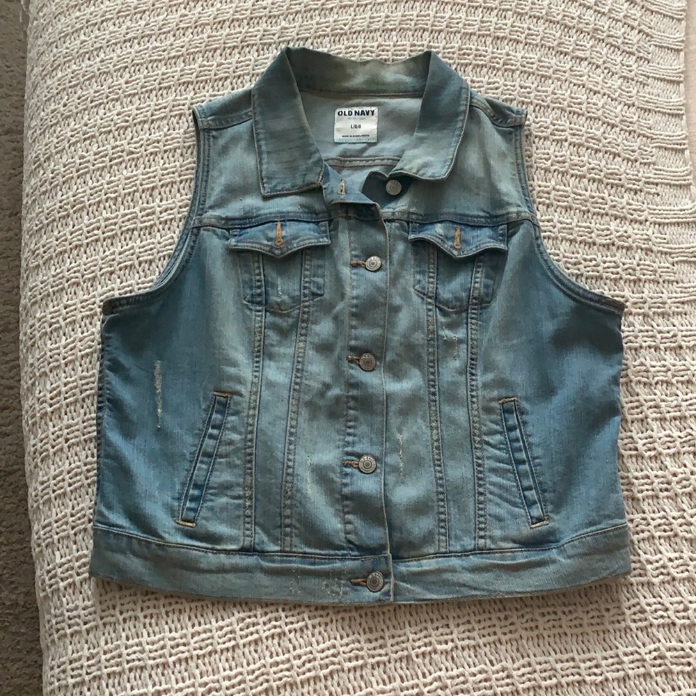 Old Navy Jean Vest